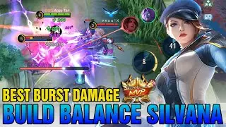 SILVANNA BALANCE BUILD + EMBLEM TANK - Silvanna Best Build 2022 ~ MLBB