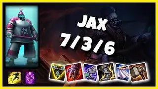 Jax vs Singed KOREAN Challenger TOP (7/3/6) Gameplay Replay - Patch 10.24