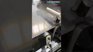 Laminating machine auxiliary device, edge cutting and protective film section | Laminating Line