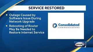 Consolidated Communications restores service after outage in NH