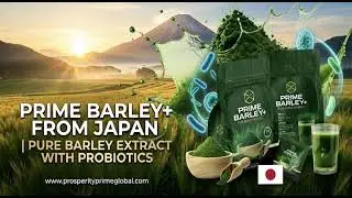 PRIME BARLEY + PROBIOTICS. (Barley Extract Powder with Probiotics from Japan)