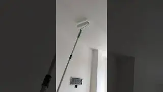 Матовый финишный слой латекса на потолке Hardieflex