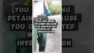 Этот полицейский не знал закона #полиция #провал
