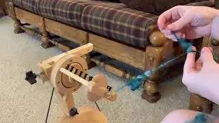 Spinning locks(curly art yarn)