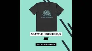 Seattle Kraken Alternative Mascot Merchandise By PacificNWEnergy 🏒🐙 #fearthedeep #seakraken #nhl