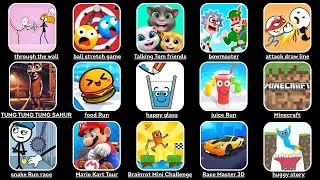 Roblox,Cappuccino Assassino,Stumble Guys,,Zombie Tsunami,Barry's Prison Run,Brainrot Horror,PvZ 2...
