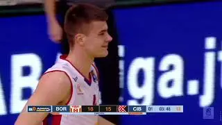 AdmiralBet ABA League 2022/23, Round 18 match: Borac Mozzart - Cibona (7.2.2023)