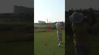 What left the frame first, golf ball or club? #golf #golfer #golfclips #golfhighlights #golfswing #g
