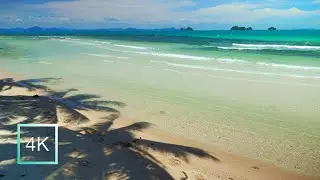 Ocean Wave Sounds on the Koh Samui island | Relaxing Nature Video 4K