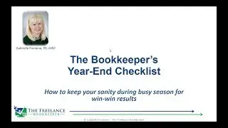 Bookkeeper's Year-End Checklist