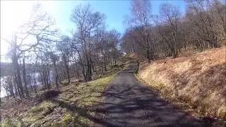 Cycling Loch Katrine