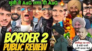Border 2 Public Reviews: Manoj Desai & Fans Shocked! | Border 2 Movie Review