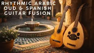 Deep Focus & Stress Relief: Rhythmic Arabic Oud & Spanish Guitar Fusion
