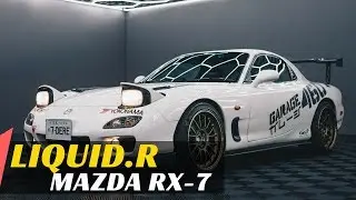 СУПЕР ДЕТЕЙЛИНГ Time Attack Mazda RX 7 в исполнении Liquid.R