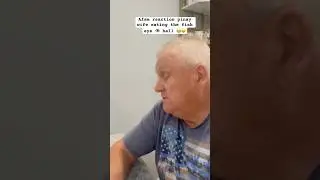 Afam reaction pinay wife eating the fish eye 👁️ ball 😂😝/ food/ pinoy delicacies fish eye ball