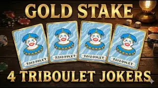 The Luckiest Gold Stake Run Ever? 4x Triboulet!