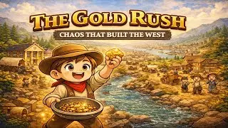 The Gold Rush (1848&ndash;1855) - The Chaos That Built the American West | Tiny Titans History