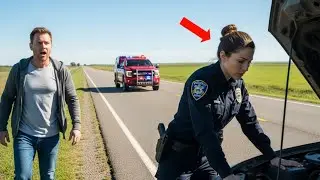 A Single Dad Stopped to Help a Female Cop&mdash;He Froze When He Saw Her Face