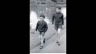 Alaa and Imad at Regent Park, London 1967