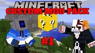 Minecraft: CRAFTING A LUCKY BLOCK | EP 1 Custom Modpack