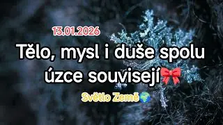 Tělo, mysl i du&scaron;e spolu &uacute;zce souvisej&iacute;🎀 13.01.2026