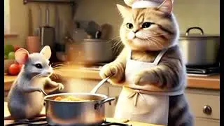 Mouse Recipes, Cat&rsquo;s Dishes#MouseAndCat#DeliciousStory#ChefMouse#cat #shorts #viralvideo