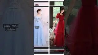 ##choose one colour##dress 👗##heels 👠##ring 💍##earings ##etc ##shots ##tranding ##❣️