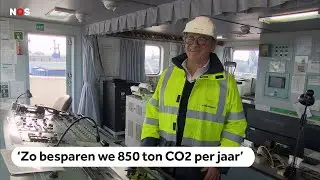 Deze tanker krijgt zeilen om gebruik van stookolie te verminderen