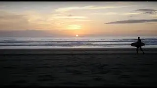 Two sunsets on the same day