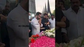 Jr NTR and Kalyanram entry NTR Gardens NTR 101 Years Birthday Celebration #shorts #trending