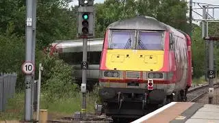 5Z91Ferme Park to Worksop down yard. (Stored Mk4 carriages)