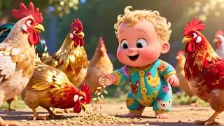 Baby&rsquo;s Farm Adventure 🚜👶 | Learn Animals & Farm Fun for Kids | Preschool Educational Video