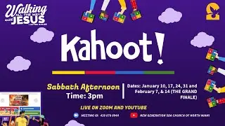 01-24-26 | KAHOOT Trivia Session | Weekend 2 | #BibleStudy | #NewGenNation