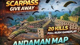 Scarfall2.0😱 Andaman map gameplay 🔥💯 must watch ‼️