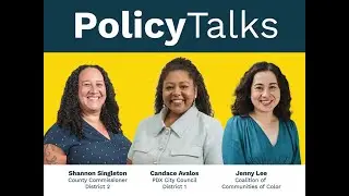 PolicyTalks: City and County Budget Advocacy