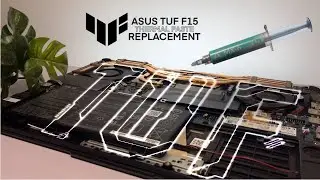ASUS TUF F15 Thermal Paste Upgrade 🔥 | HUGE Temperature Drop & Performance Boost (FX506LU / FX66LU)