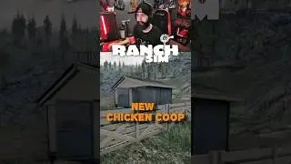 Ranch Simulator Gameplay Chicken Coop Build #ranchsimulator #farmingsimulator #gameplay #simulator