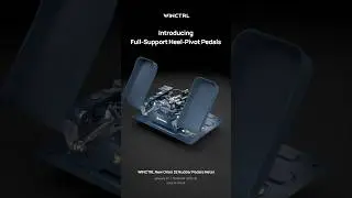 WINCTRL Orion 32 Rudder Pedals Metal - Full-Support Heel-Pivot Pedals