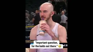 Alex Caruso and SVP after the Thunder's Game 4 win 😂