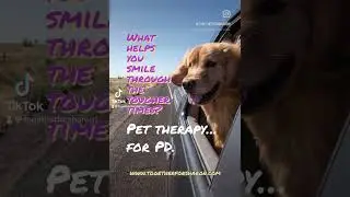 Pet therapy for PD #parkinsonsawareness #f#togetherforsharon #findacure #endparkinsonsdisease