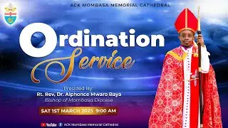ORDINATION SERVICE || 9 AM || 1ST MARCH 2025