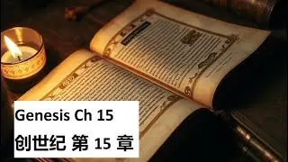 01_15 ﻿创世记 第15章，圣经朗读 (慢)，英-中文逐句对照