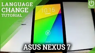 How to Change Language in ASUS Nexus 7 - List of Languages in Nexus