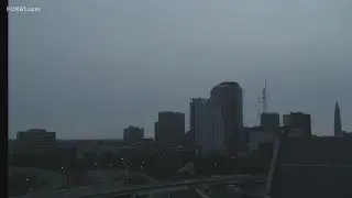 Wildfire smoke moves over Connecticut
