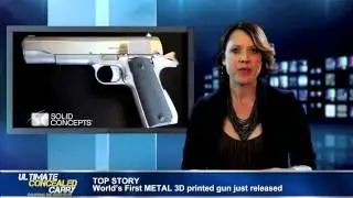 UCC News: METAL 3D Printed Gun, CCW Mom Banned from School, Concealed Carrier Shoots 2 Robbers