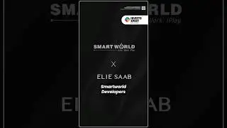 Elie Saab Enters Indian Real Estate | Ultra-Luxury Homes in Noida #smartworlddevelopers #eliesaab