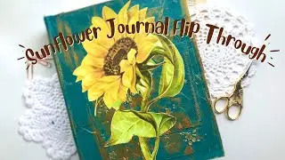 The Sunflower Junk Journal Flip Through | Chatty Version