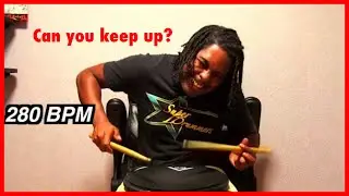 DRUM SPEED CHALLENGE 8 STROKES
