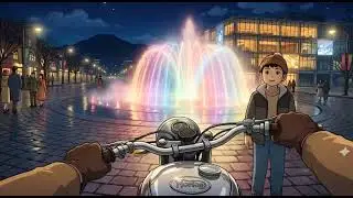 (2D Animation Style) Geumnam-ro 5&middot;18 Democracy Square, Gwangju, South Korea
