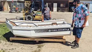 checkout 👍😁 little FW109, unsinkable aluminum boat!